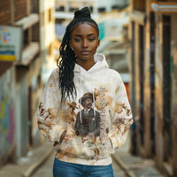 Bass Reeves Spirit Frontier Legend Hoodie African American Marshal Horse Riding Western Watercolor