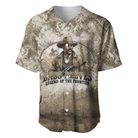 Bass Reeves Legend Black Cowboy Baseball Jersey Western Legend Vintage - Legend Of The Frontier
