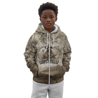 Bass Reeves Legend Black Cowboy Kid Hoodie Western Legend Vintage - Legend Of The Frontier