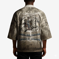 Bass Reeves Legend Black Cowboy Kimono Western Legend Vintage - Legend Of The Frontier