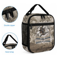 Bass Reeves Legend Black Cowboy Lunch Bag Western Legend Vintage - Legend Of The Frontier