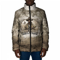 Bass Reeves Legend Black Cowboy Padded Jacket Western Legend Vintage - Legend Of The Frontier