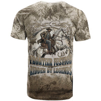 Bass Reeves Legend Black Cowboy T shirt Western Legend Vintage - Legend Of The Frontier