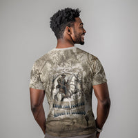 Bass Reeves Legend Black Cowboy T shirt Western Legend Vintage - Legend Of The Frontier
