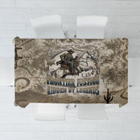 Bass Reeves Legend Black Cowboy Tablecloth Western Legend Vintage - Legend Of The Frontier