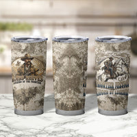 Bass Reeves Legend Black Cowboy Tumbler Cup Western Legend Vintage - Legend Of The Frontier