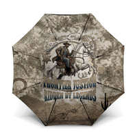 Bass Reeves Legend Black Cowboy Umbrella Western Legend Vintage - Legend Of The Frontier