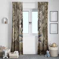 Bass Reeves Legend Black Cowboy Window Curtain Western Legend Vintage - Legend Of The Frontier
