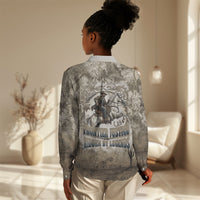 Bass Reeves Legend Black Cowboy Women Casual Shirt Western Legend Vintage - Legend Of The Frontier