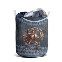 Trojan War Glory Outlives Warrior Laundry Basket Spartan Achilles Warrior Battle Greek