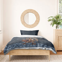 Trojan War Glory Outlives Warrior Bedding Set Spartan Achilles Warrior Battle Greek