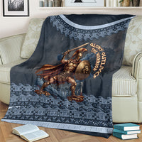Trojan War Glory Outlives Warrior Blanket Spartan Achilles Warrior Battle Greek
