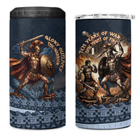 Trojan War Glory Outlives Warrior 4 in 1 Can Cooler Tumbler Spartan Achilles Warrior Battle Greek