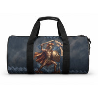 Trojan War Glory Outlives Warrior Duffle Bag Spartan Achilles Warrior Battle Greek