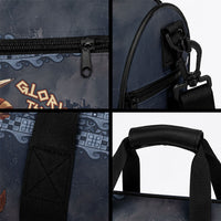 Trojan War Glory Outlives Warrior Duffle Bag Spartan Achilles Warrior Battle Greek