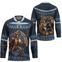 Trojan War Glory Outlives Warrior Hockey Jersey Spartan Achilles Warrior Battle Greek