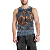 Trojan War Glory Outlives Warrior Men Tank Top Spartan Achilles Warrior Battle Greek
