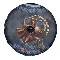 Trojan War Glory Outlives Warrior Spare Tire Cover Spartan Achilles Warrior Battle Greek