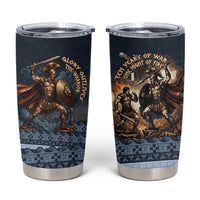 Trojan War Glory Outlives Warrior Tumbler Cup Spartan Achilles Warrior Battle Greek