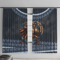 Trojan War Glory Outlives Warrior Window Curtain Spartan Achilles Warrior Battle Greek