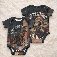 Trojan War Horse Entered Burned Baby Onesie Greek Wooden Trojan Horse Spartan Warrior