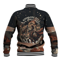 Trojan War Horse Entered Burned Baseball Jacket Greek Wooden Trojan Horse Spartan Warrior