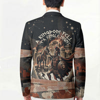 Trojan War Horse Entered Burned Blazer Greek Wooden Trojan Horse Spartan Warrior