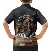 Trojan War Horse Entered Burned Hawaiian Shirt Greek Wooden Trojan Horse Spartan Warrior