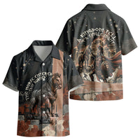 Trojan War Horse Entered Burned Kid Hawaiian Shirt Greek Wooden Trojan Horse Spartan Warrior
