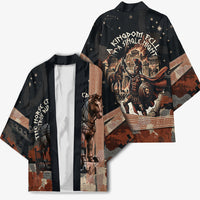 Trojan War Horse Entered Burned Kimono Greek Wooden Trojan Horse Spartan Warrior