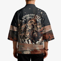 Trojan War Horse Entered Burned Kimono Greek Wooden Trojan Horse Spartan Warrior