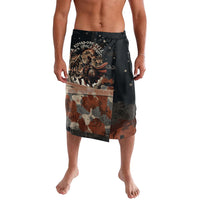 Trojan War Horse Entered Burned Lavalava Greek Wooden Trojan Horse Spartan Warrior