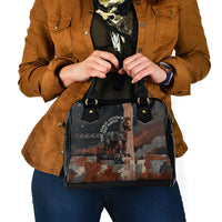 Trojan War Horse Entered Burned Shoulder Handbag Greek Wooden Trojan Horse Spartan Warrior
