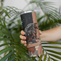 Trojan War Horse Entered Burned Skinny Tumbler Greek Wooden Trojan Horse Spartan Warrior
