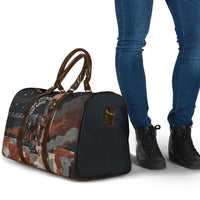 Trojan War Horse Entered Burned Travel Bag Greek Wooden Trojan Horse Spartan Warrior