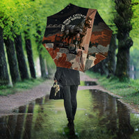 Trojan War Horse Entered Burned Umbrella Greek Wooden Trojan Horse Spartan Warrior