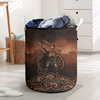 Achilles Iliad Greek Hero Legend Laundry Basket Trojan War Spartan Warrior Spear Graphic Art
