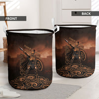 Achilles Iliad Greek Hero Legend Laundry Basket Trojan War Spartan Warrior Spear Graphic Art