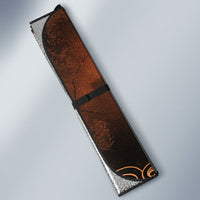 Achilles Iliad Greek Hero Legend Auto Sun Shade Trojan War Spartan Warrior Spear Graphic Art