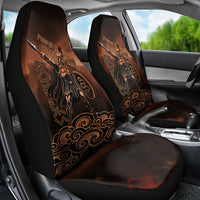 Achilles Iliad Greek Hero Legend Car Seat Cover Trojan War Spartan Warrior Spear Graphic Art