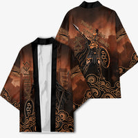 Achilles Iliad Greek Hero Legend Kimono Trojan War Spartan Warrior Spear Graphic Art