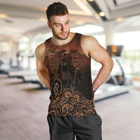 Achilles Iliad Greek Hero Legend Men Tank Top Trojan War Spartan Warrior Spear Graphic Art