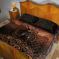 Achilles Iliad Greek Hero Legend Quilt Bed Set Trojan War Spartan Warrior Spear Graphic Art