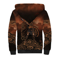 Achilles Iliad Greek Hero Legend Sherpa Hoodie Trojan War Spartan Warrior Spear Graphic Art