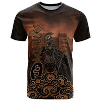 Achilles Iliad Greek Hero Legend T Shirt Trojan War Spartan Warrior Spear Graphic Art