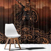 Achilles Iliad Greek Hero Legend Window Curtain Trojan War Spartan Warrior Spear Graphic Art