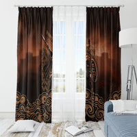 Achilles Iliad Greek Hero Legend Window Curtain Trojan War Spartan Warrior Spear Graphic Art