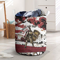 Hector Iliad Stood For Troy Laundry Basket Ancient Greek Trojan Prince Hector Sword Shield Battle