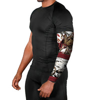 Hector Iliad Stood For Troy Arm Sleeves Ancient Greek Trojan Prince Hector Sword Shield Battle