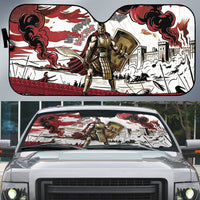Hector Iliad Stood For Troy Auto Sun Shade Ancient Greek Trojan Prince Hector Sword Shield Battle